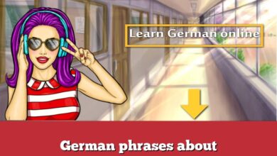 German phrases about