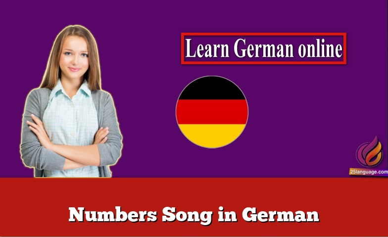 Numbers Song in German