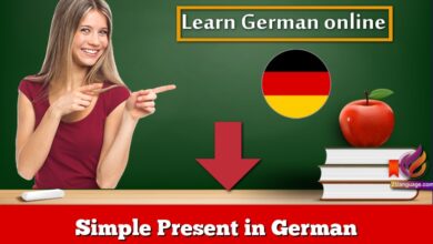 Simple Present in German