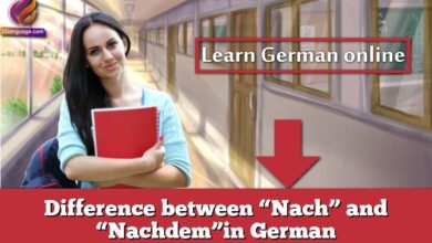 Difference between “Nach” and “Nachdem”in German
