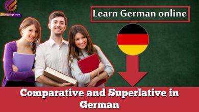 Comparative and Superlative in German