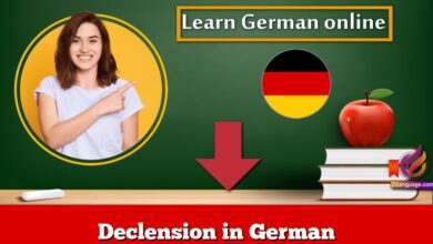 Declension in German