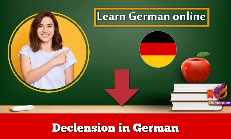 Declension in German