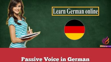 Passive Voice in German