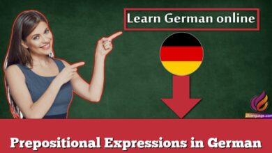 Prepositional Expressions in German