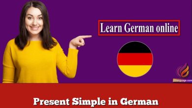 Present Simple in German