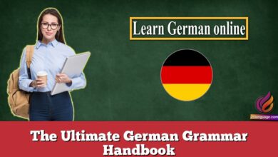 The Ultimate German Grammar Handbook