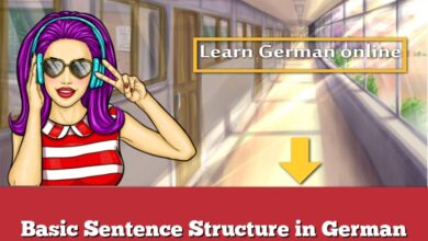 Basic Sentence Structure in German