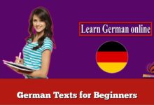 German Texts for Beginners