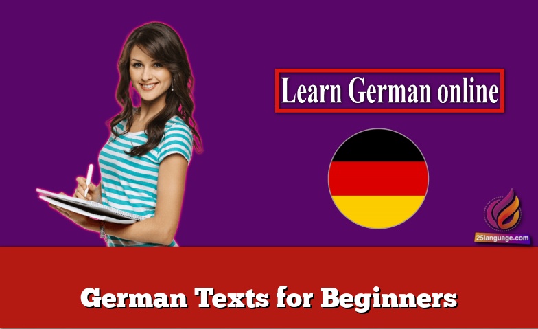 German Texts for Beginners