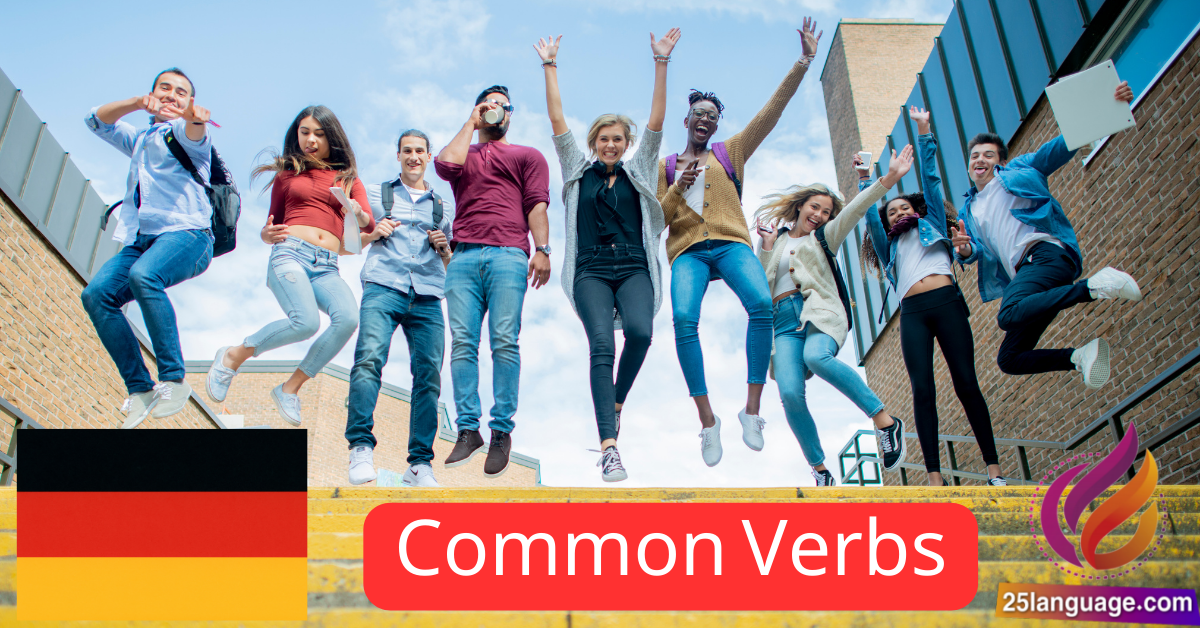 the most commonly used verbs in German