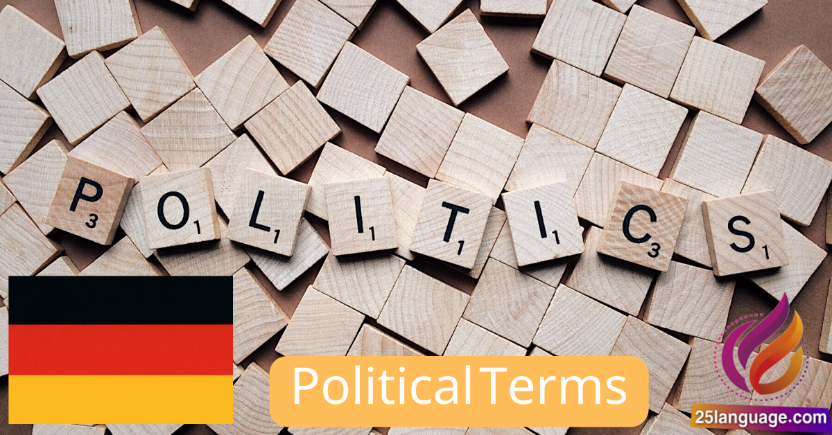 political and military terminology in German