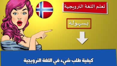 كيفية طلب شيء في اللغة النرويجية