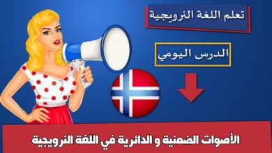 الأصوات الضمنية و الدائرية في اللغة النرويجية