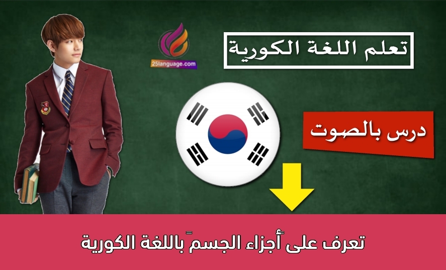 تعرف على “أجزاء الجسم” باللغة الكورية