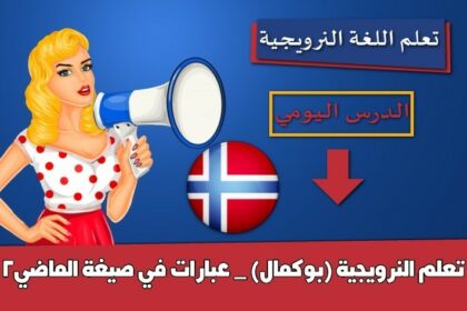 تعلم النرويجية (بوكمال) _ عبارات في صيغة الماضي2