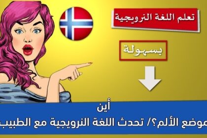 أين موضع الألم؟/ تحدث اللغة النرويجية مع الطبيب