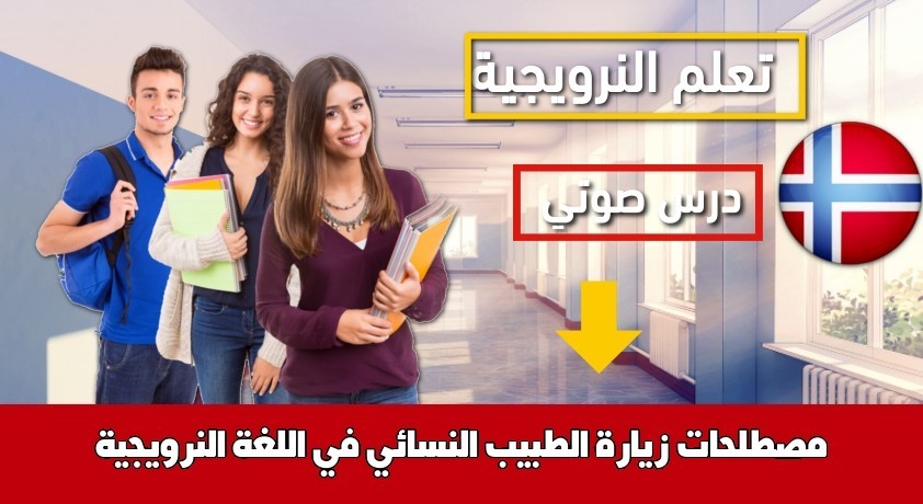 مصطلحات زيارة الطبيب النسائي في اللغة النرويجية