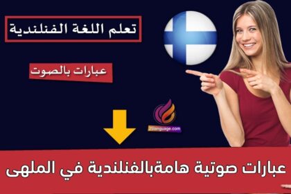 عبارات صوتية هامةبالفنلندية في الملهى