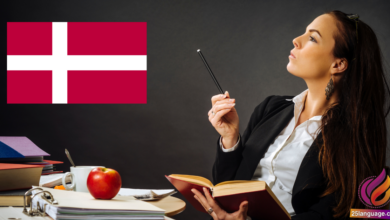 جمل باستخدام الاستعارات المكنية باللغة الدنماركية
