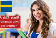 الضمائر الإشارية (Demonstrativa pronomen) في اللغة السويدية