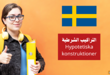 التراكيب الشرطية Hypotetiska konstruktioner في اللغة السويدية