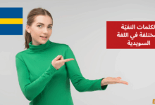 الكلمات النفيّة المختلفة Inte, ingen, inget, inga في اللغة السويدية