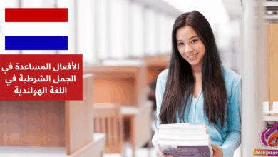 استخدام الأفعال المساعدة في الجمل الشرطية في اللغة الهولندية