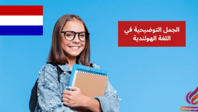 الجمل التوضيحية في اللغة الهولندية