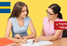 الفرق بين mycket و många في اللغة السويدية