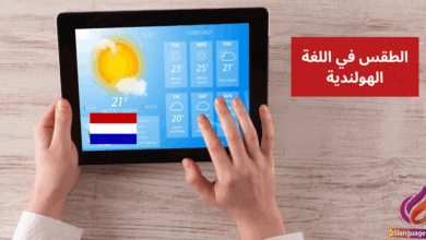 التعبير عن الطقس في اللغة الهولندية