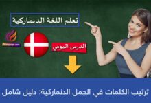 ترتيب الكلمات في الجمل الدنماركية: دليل شامل