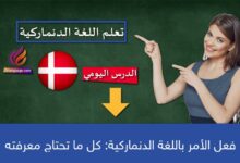 فعل الأمر باللغة الدنماركية: كل ما تحتاج معرفته